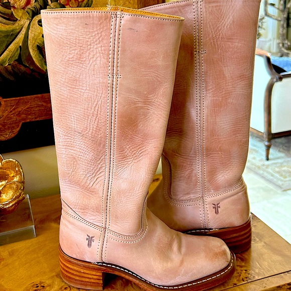 Frye Shoes - FRYE Size6N Leather Campus Boot in Soft Rose